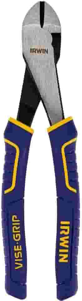 IRWIN Alicate de Corte Diagonal 8 Polegadas Vise-Grip, com Cabo Emborrachado, 2078308
