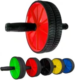 Roda para Exercício Abdominal Lombar Fitness – Tonifique Abdômen, Fortaleça Lombar, com Apoio e Rodas Estáveis