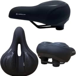 Selim Super Confortavel Gel Molas De Elastômero Bike Mtb