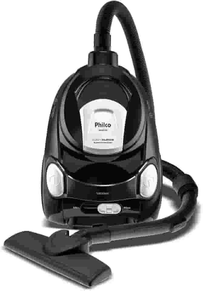 Aspirador de Pó Philco 1800W 2,2L Super Silencioso com Filtro Hepa PAS70 Preto 127V