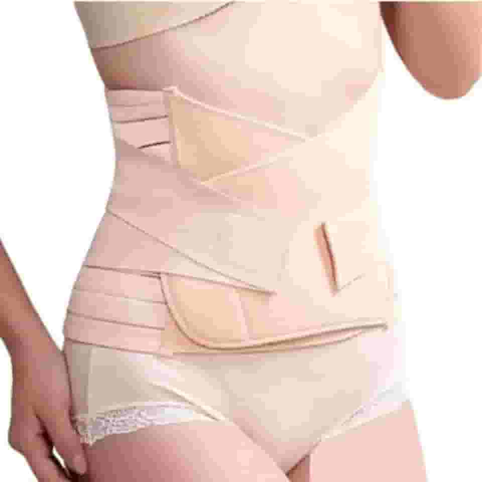 Cinta Modeladora Pós Parto Pós Cirúrgico Ortopédica Corretor De Postura -Oferece suporte a coluna e modela a cintura - Grupo AC Multi