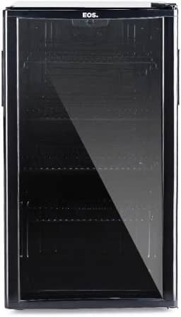 Refrigerador Expositor Vertical Eos 100 Litros Eco Gelo All Black Eev110p 110v