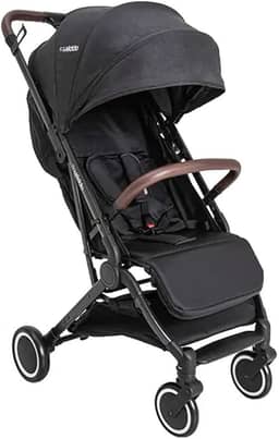 Carrinho De Bebê Sprint Ii Travel Berço Passeio Preto Kiddo