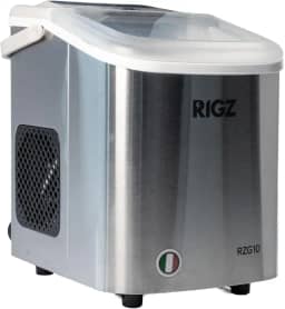 Máquina de Gelo Rigz RZG10 12kg/dia – Portátil, Produção Rápida (220, Volts)
