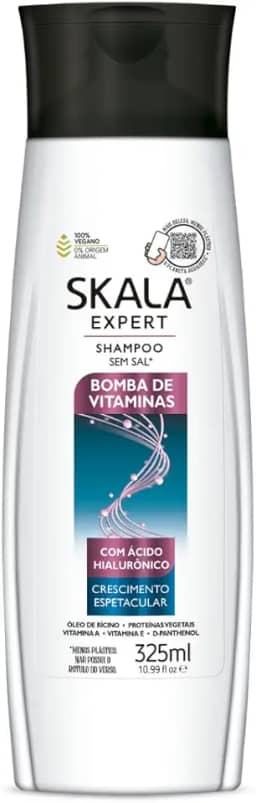 SKALA Shampoo Bomba Vitaminas De Abacate 325 Ml Skala