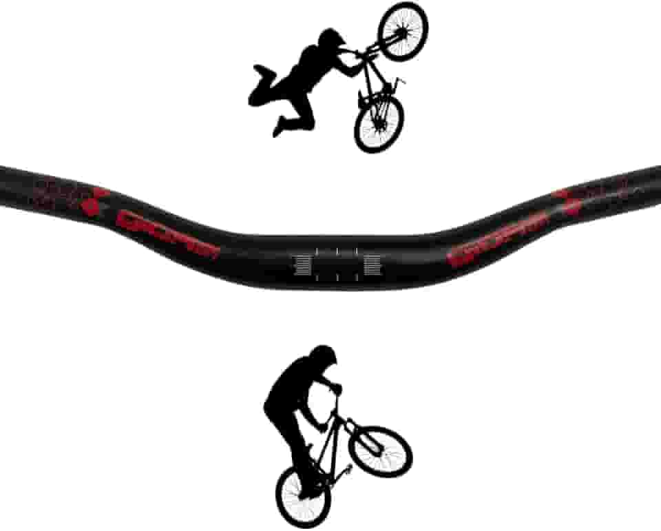 Guidão Bike Voador Gios Freehide Wheeling Grau 700x50mm Diversas Cores (Vermelho)