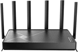 TP-Link Roteador WiFi 7 de banda dupla BE6500 Archer BE400 | Streaming 4K/8K 6,5 Gbps | 1 × 2,5 Gbps WAN + 1 × LAN de 2,5 Gbps + portas LAN 3× 1 Gbps | 6 antenas | VPN, Easy Mesh, MU-MIMO | 1 USB 3.0