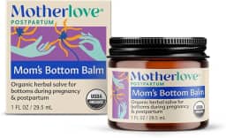 Motherlove Mom'S Bottom Balm (1 Onça) Pomada De Ervas Orgânicas Com Hamamélis Para Partes Inferiores Durante A Gravidez E Pós-Parto - Pomada Não Transgênica