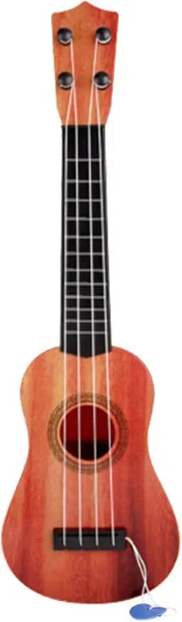 Instrumento de guitarra de quatro de 21 polegadas, ukulele soprano, ukulele havaiano para iniciantes, crianças, adultos, crianças, presentes, Estilo b
