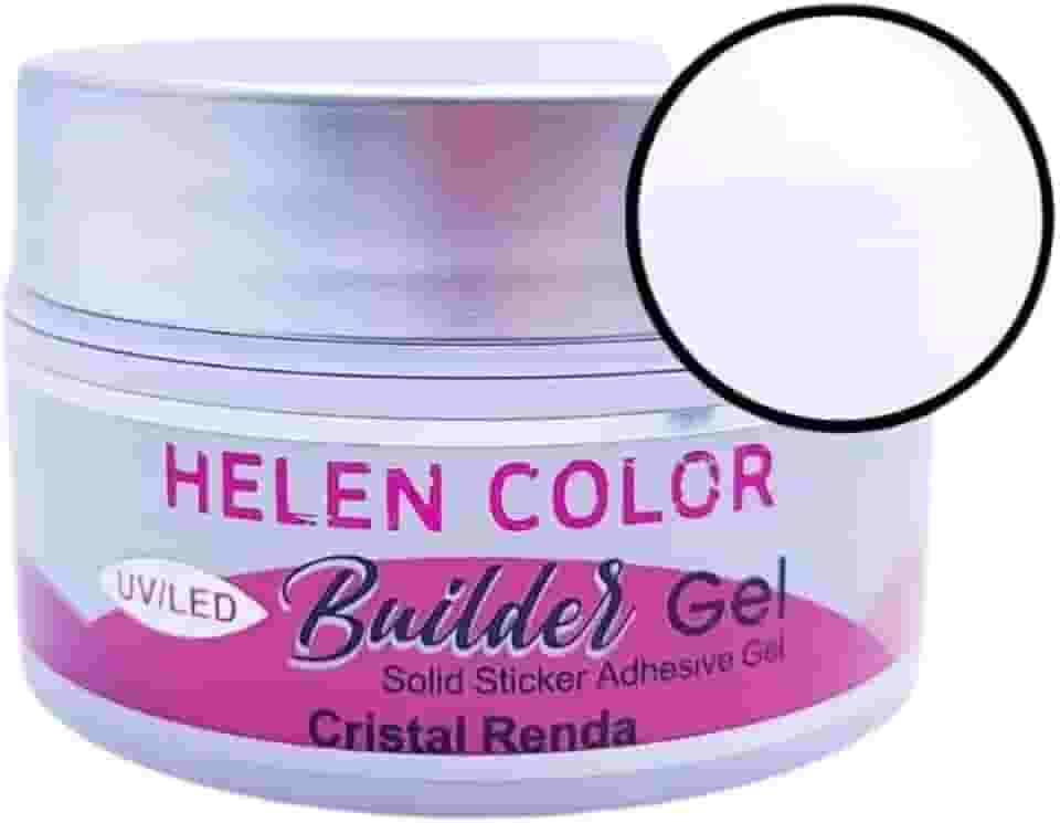 Builder Gel sólido para unhas Helen Color 15g (Renda #9, 15G)