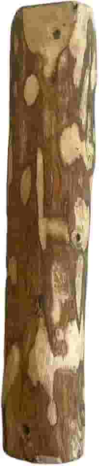 Mordedor Brinquedo Sustentável de Madeira do Café Wood Amicus para Cães, Rústico 20cm