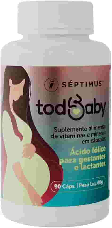 Suplemento Vitamínico para Gestantes, Lactantes e Puérperas com 21 Nutrientes – Ácido Fólico, Ferro, Zinco e Vitaminas – 90 Cápsulas