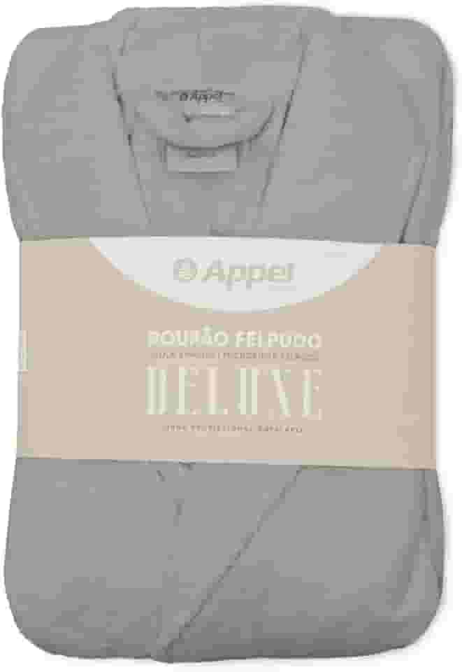 Roupão Felpudo Deluxe com Poliamida de Alta Absorção | Toque Macio