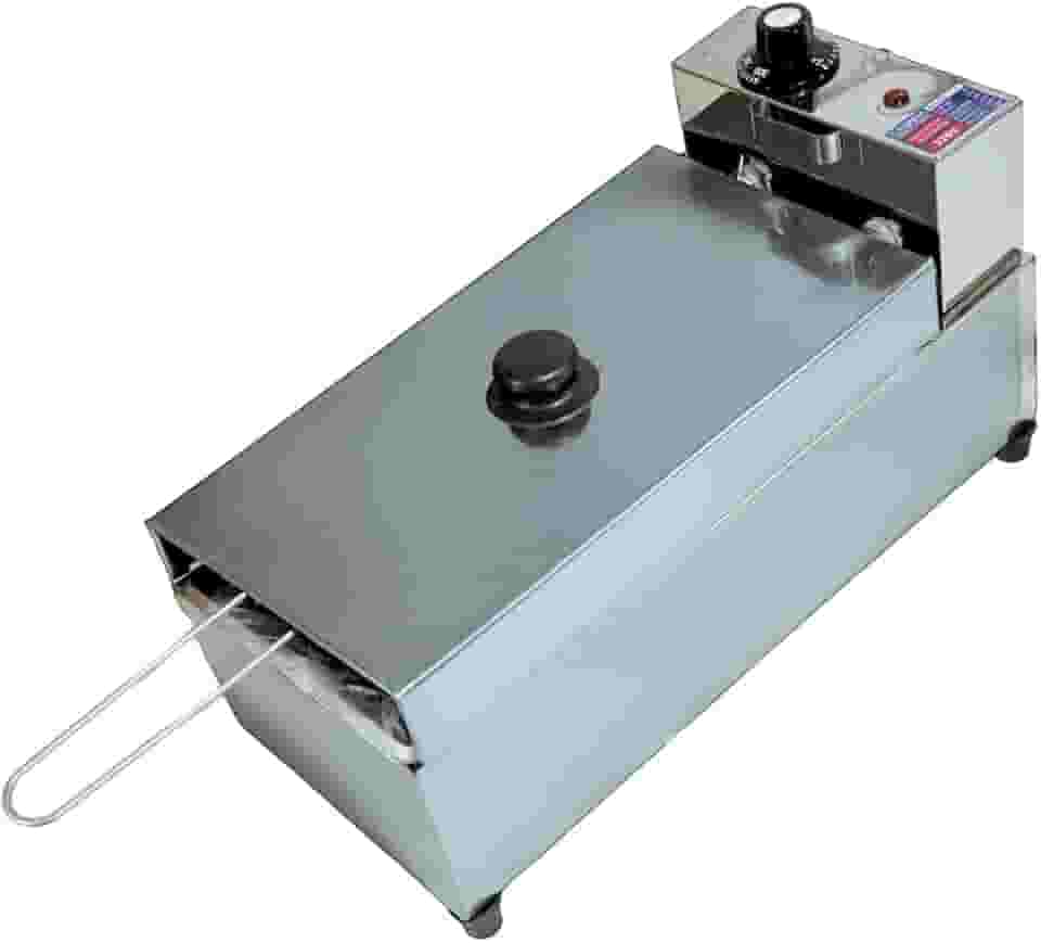 Fritadeira Elétrica Industrial de Cuba 3L com Tampa (220, Volts)