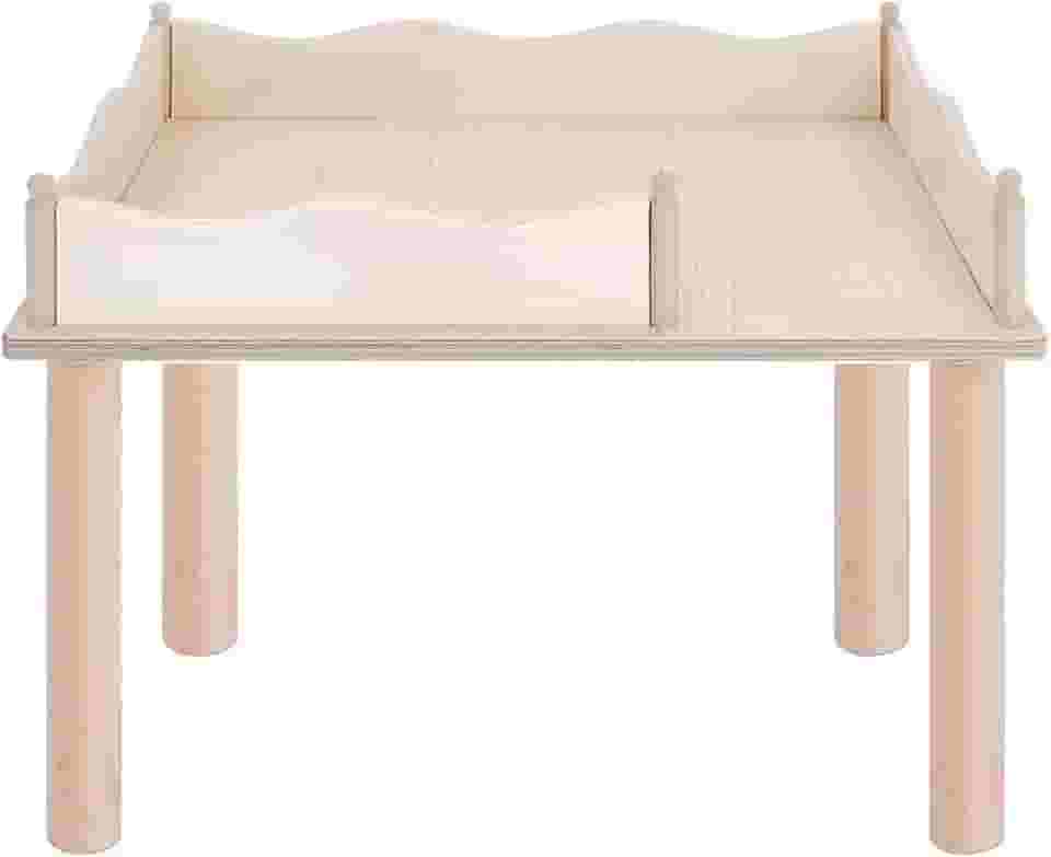 Niteangel Plataforma de madeira para hamster e cercas de labirinto para hamsters sírios anões gerbos, ratos ou outros animais de estimação pequenos (para esconderijo de 2 câmaras grandes)