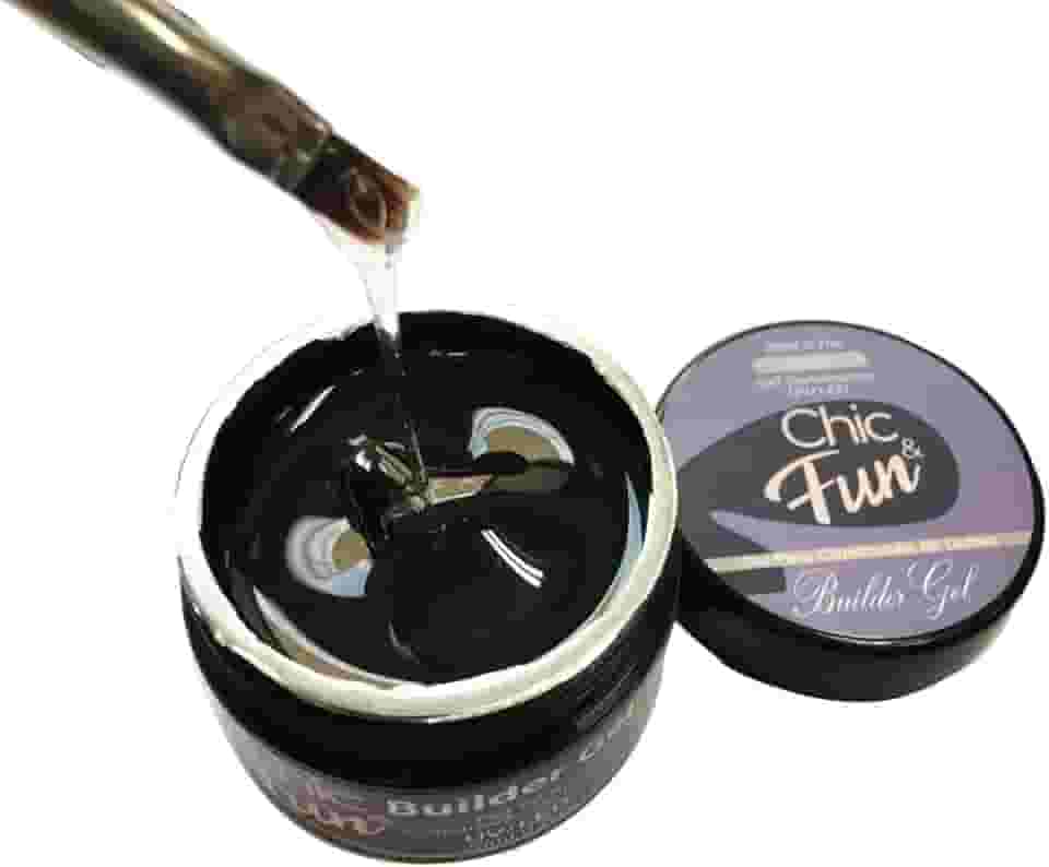 Builder Gel LED/UV Gel Construtor Alongamento Unhas (20ml Transparente, x1un)