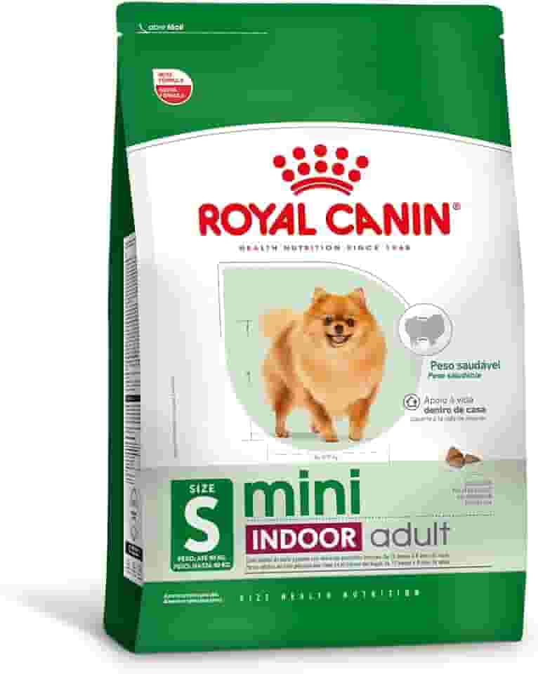 Ração Royal Canin Mini Indoor Cães Adultos 2,5Kg Royal Canin Adulto