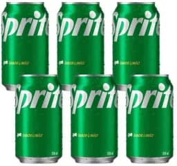 Pack de Refrigerante Sprite 350ml 6 unidades