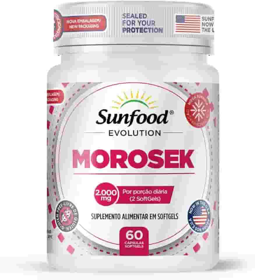 MOROSEK 2.000MG 60 SOFTGELS SUNFOOD EVOLUTION