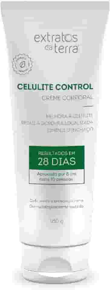 Celulite Control – Creme Redutor com Cafeína Nanoencapsulada, Óleos Termogênicos e Drenantes