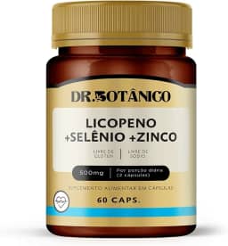 LICOPENO + SELENIO + ZINCO 500MG 60 CAPSULAS DR. BOTANICO