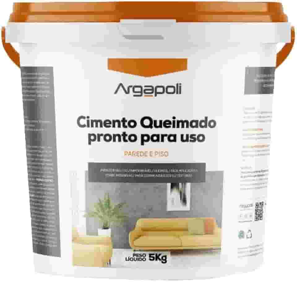 CIMENTO QUEIMADO PRONTO PARA USO 9 CORES 5KG (Concreto)