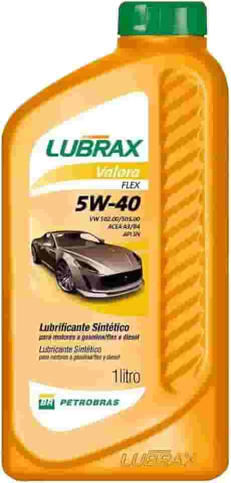 Óleo Lubrificante Lubrax Valora Flex 5w40 Sintético Original Para Carro 1 Litro