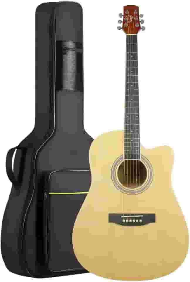 Violão Elétrico Bravo TF300 Aço Série Tuneful + Bag Luxo (NT - Natural)