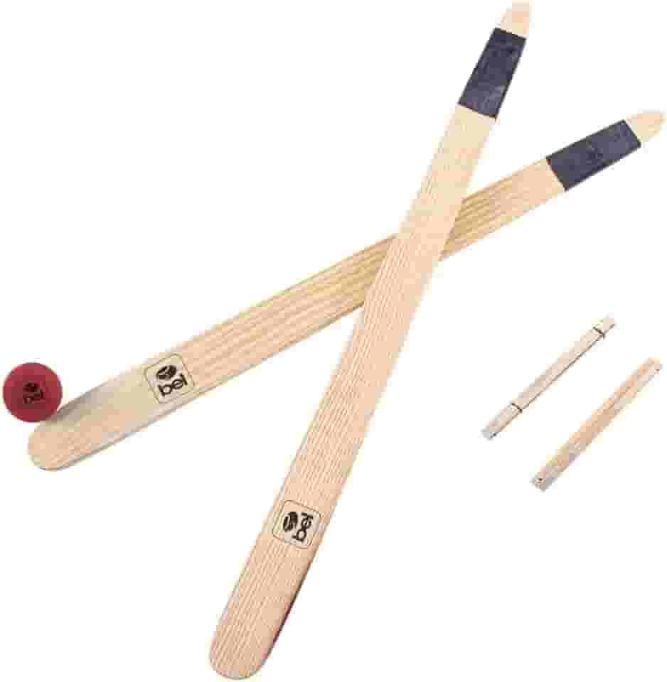 Brinquedo Diverso Kit Bets Taco Madeira Bolinha Belfix