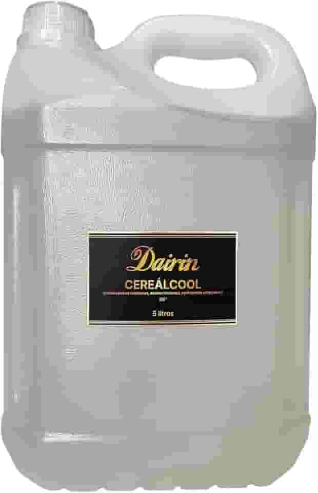 Álcool de Cereais 96° - Puro - 5 Litros
