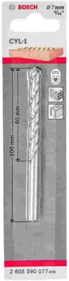 Bosch Broca CYL-1 para concreto Ø7 x 60 x 100 mm