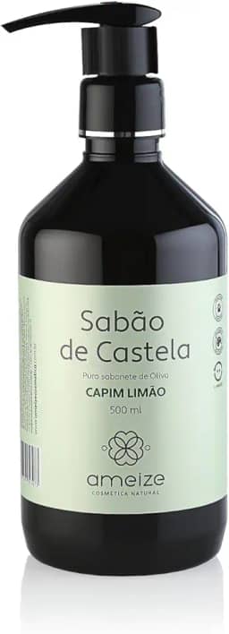 Sabão de Castela Capim Limão 500 ml Válvula Pump