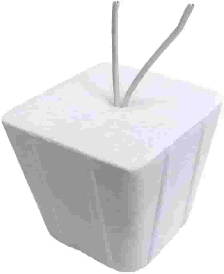 Bloco Pombo Branco Pássaros Osso Siba - Tamanho M