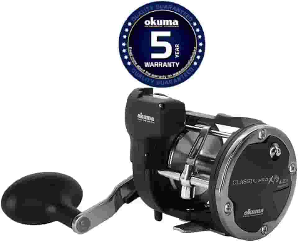 Carretilha Pesca Perfil Alto Okuma Classic Pro XPD-30 2 Rol. 4.0:1 Drag 7Kg Manivela: Direita