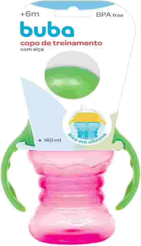Copo De Treinamento Com Alca, Buba, Rosa