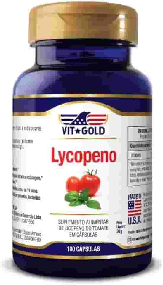 Licopeno 5mg Vitgold 100 capsulas