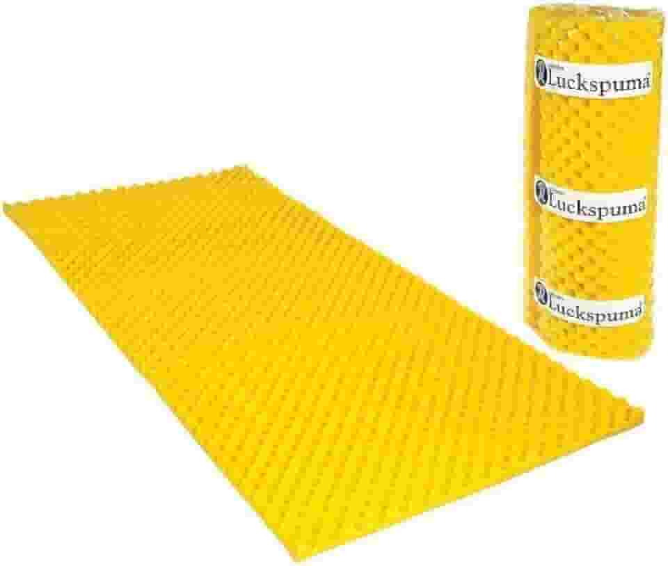 Pillow Top Gomos Colchonete Stress Ortopédico D18 Solteiro 85x185cm Luckspuma