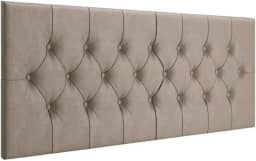 Cabeceira Painel Para Cama Box Casal Queen 1,60 Belize- Cores(Corino Marrom)