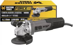 Esmerilhadeira Angular Profissional 4.1/2' 1000W 127V Fasterr Tools FST083 para Corte e Polimento