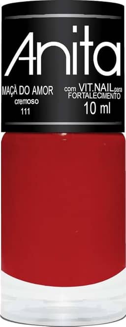 Anita Esmalte Maçã Do Amor Cosméticos Vermelho