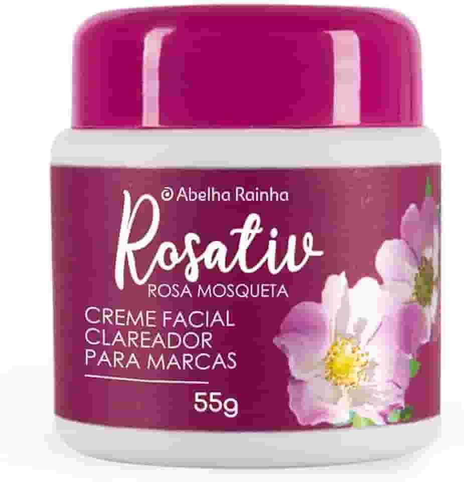 ROSATIV - CREME CLAREADOR PARA MARCAS COM ROSA MOSQUETA 55 g