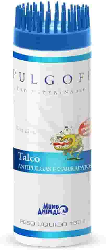 Talco Antipulgas e Carrapatos Pulgoff C Mundo Animal 130g