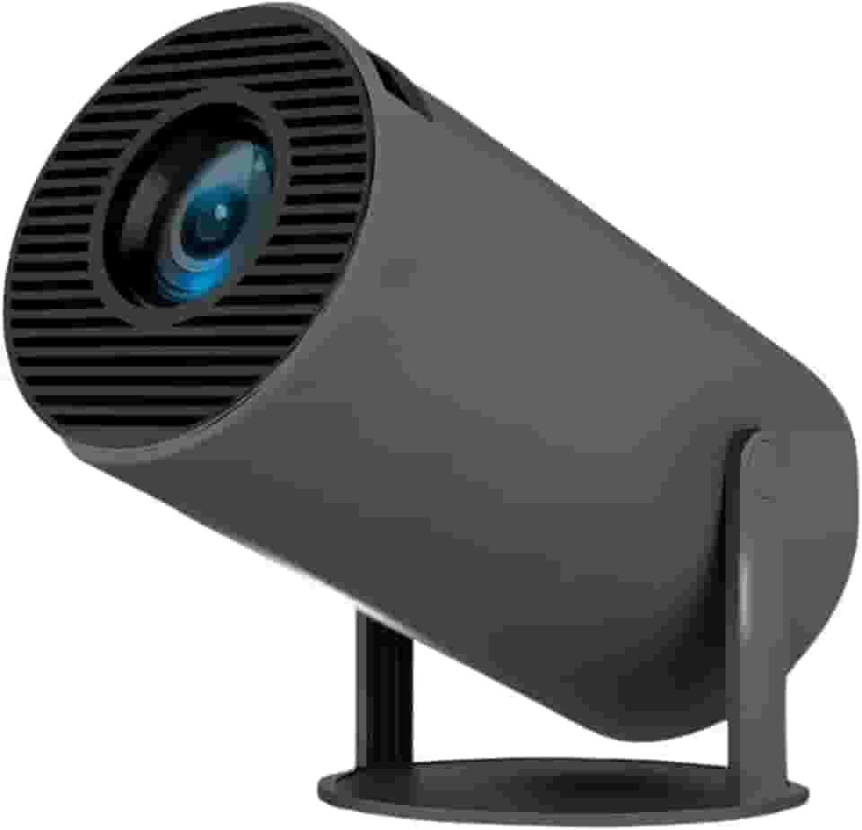 YODHE Mini Projetor Hy300 Pro Portátil 5G Wi-Fi Bluetooth 5.0 Android 11 LED 4K (Cinza Escuro) - HY300 Projetor