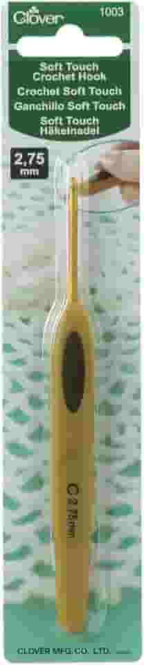 Agulha para Crochet Soft Touch C (2.75 mm) - 1003/C - Clover