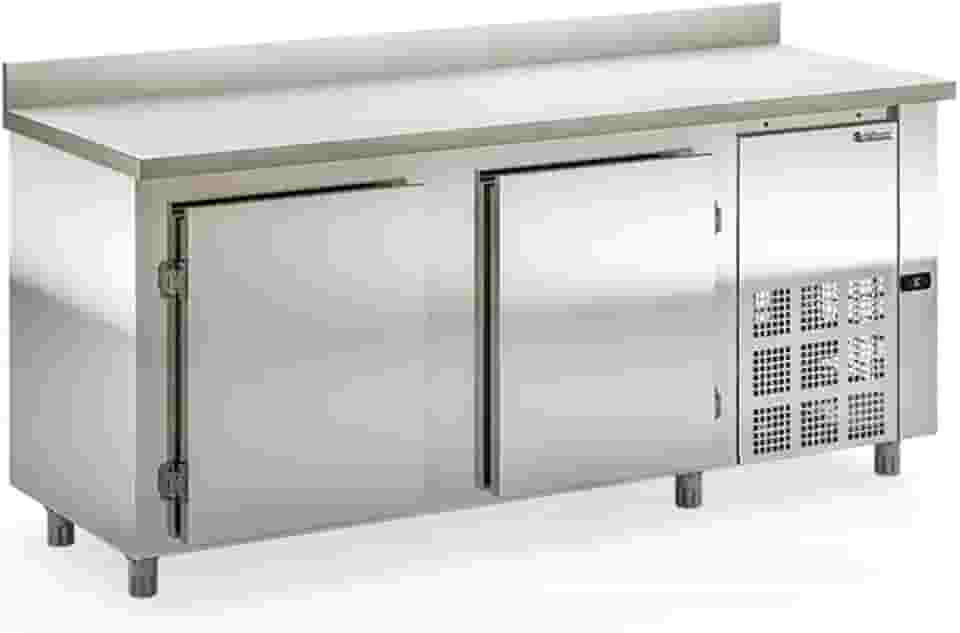 Balcão de Encosto Refrigerado GBFE-200 Gelopar - Aço Inox 556L Sem Cuba 220V