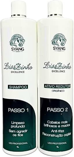 Progressiva LissZinho Alisa na primeita aplicação Não Precisa Escovar!