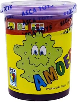 Slime Amoeba Roxa Atoxica – Brinquedo Divertido, Sensorial e Anti-Estresse – Massinha Estica, Modela e Relaxa – Crianças acima de 3 anos