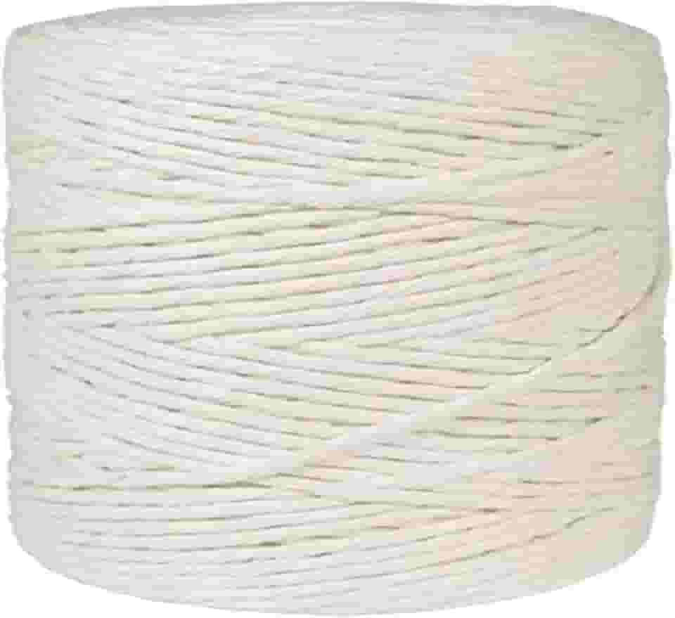 Barbante Cru, Euroroma, Spesso, 4/24, 1 kg, Rolo de 254 Metros