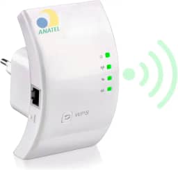Repetidor de Sinal Wifi Amplificador Roteador Wireless Expansor Longo Alcance Potente Sem Fio Homologado Anatel Marca Nosredna Shop