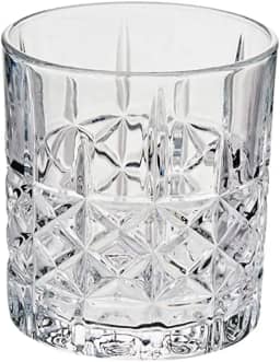 Tuut Copo de Vidro para Whisky 345ml Transparente – Alta Resistência e Design Elegante